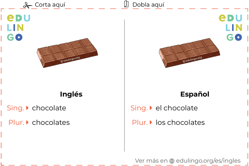 chocolate-en-ingl-s-escritura-y-pronunciaci-n-con-im-genes